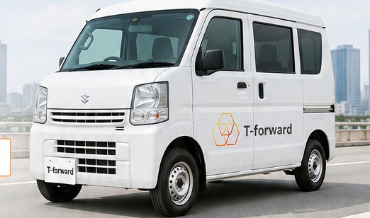 T-forward 軽バン配送イメージ
